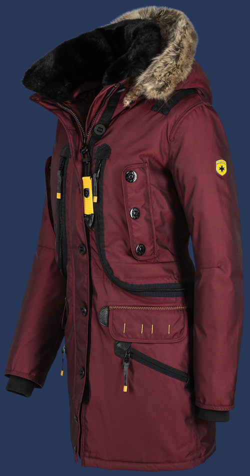 Seacliff Women RainbowAirTec, Granat - Wellensteyn Outlet