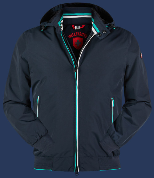 College HiDansAirTec, Darknavy/Green - Wellensteyn Outlet