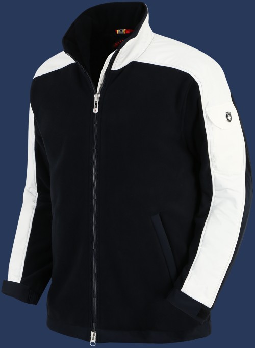 Jet-Jacke MicroFleece, Dunkelblau/Cocos - Wellensteyn Outlet