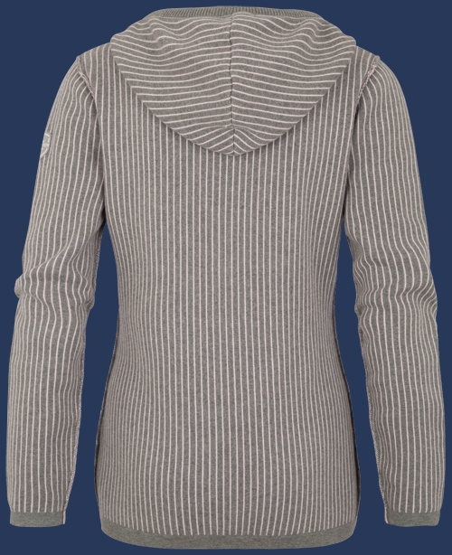 Damen Jacke 002 KoNitK, Ashgrey/Superpink - Wellensteyn Outlet