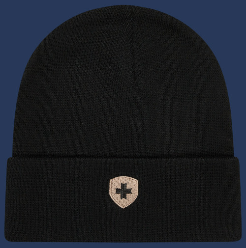 Hafenmütze Classicstrick, Black/Champagner - Wellensteyn Outlet