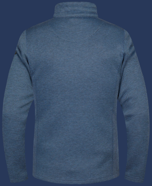 Tampa Men ScubaDotSweat, Denimmelange/Black - Wellensteyn Outlet