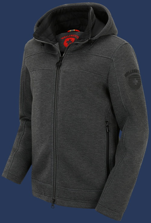 Florida Men ScuWiLiHiTec, Darkgreymelange/Black - Wellensteyn Outlet