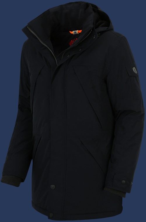 Brandungsparka PolyHiTec, Dunkelblau - Wellensteyn Outlet