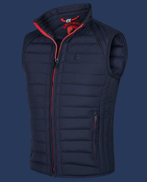 MOL Men Vest MoSoDuHiTec, Darknavy/Red - Wellensteyn Outlet