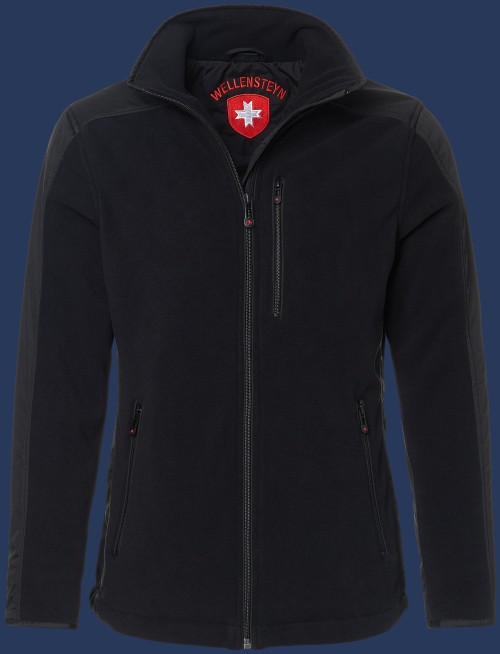 Jet-Jacket Sport MicroFleece, Black/Black - Wellensteyn Outlet