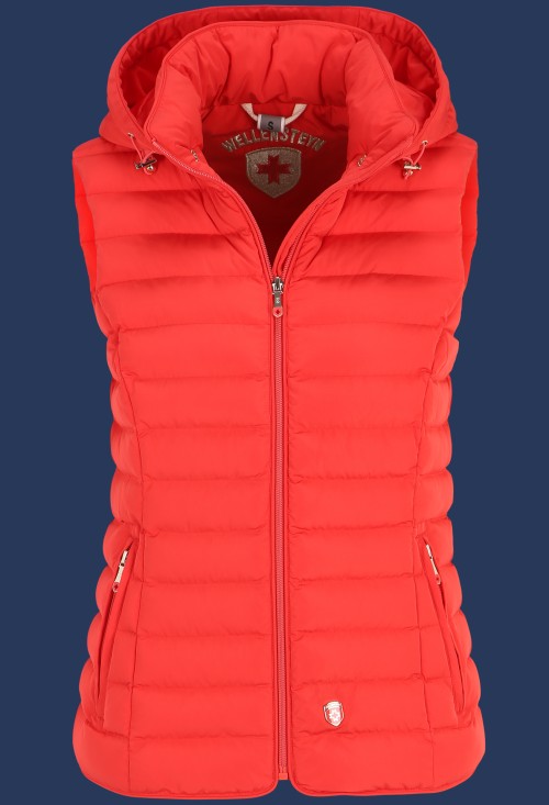 Italy Vest Hood MaLiHiTec, Coral - Wellensteyn Outlet