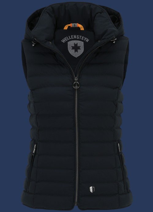 Italy Vest Hood MoSoDuHiTec, Midnightblue - Wellensteyn Outlet