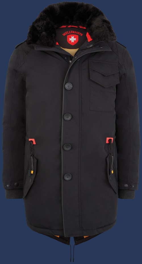 Arcadia Men StroBoAirTec, Midnightblack - Wellensteyn Outlet