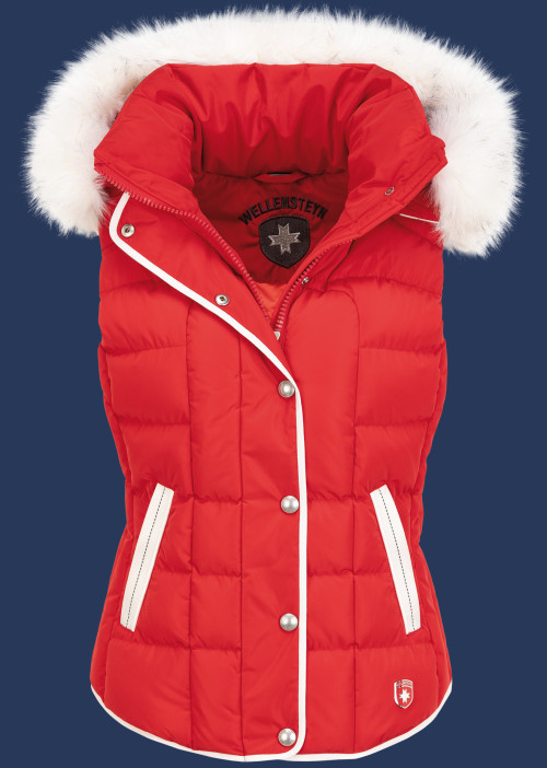 Stratosphere Vest PrincessAirTec, Red - Wellensteyn Outlet