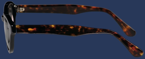 Sonnenbrille Dame Petit Acetat, Black/Havanna - Wellensteyn Outlet