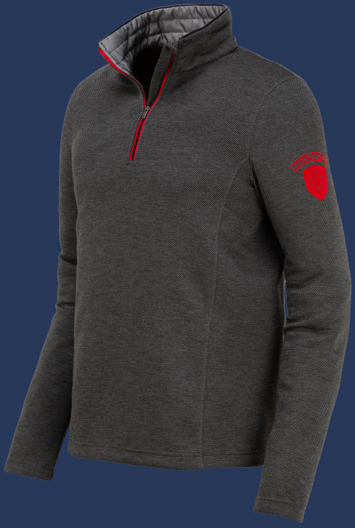 Naples Men SiSuMelaHighTec, Darkgreymelange/Red - Wellensteyn Outlet