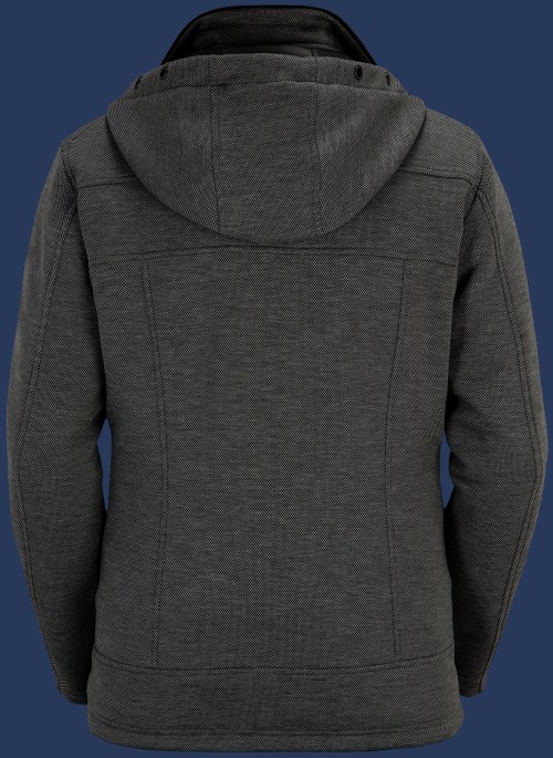 Florida Men TechChesSweat, Darkgreymelange/Red - Wellensteyn Outlet