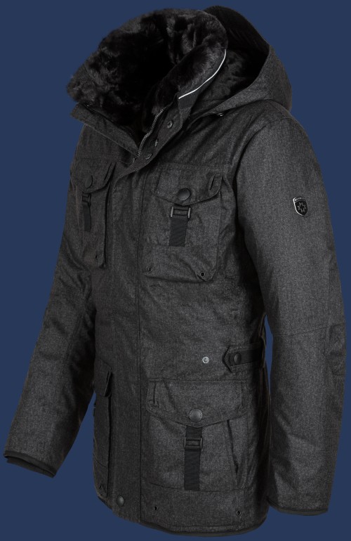 Leuchtcraft FlannelAirTec, Anthrazit - Wellensteyn Outlet