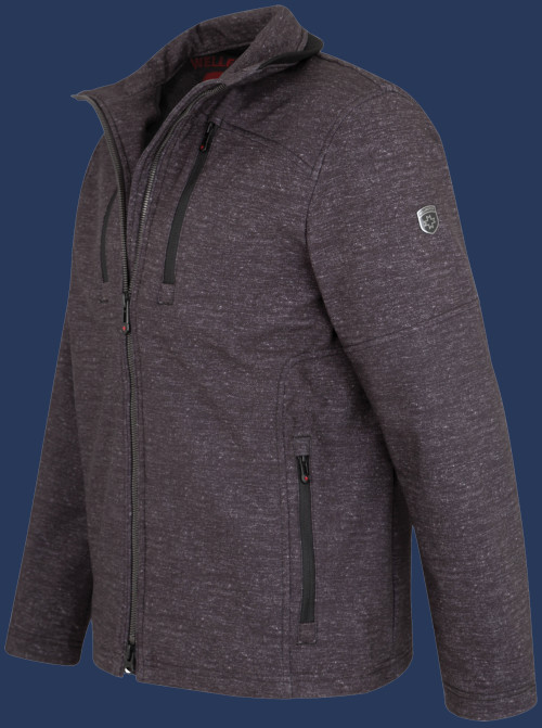 Sprinter Men MelaMuSoftshell, Blackmelange - Wellensteyn Outlet