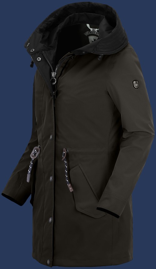 Sommerparka SeSilEstAirTec, Blackarmy/Black - Wellensteyn Outlet