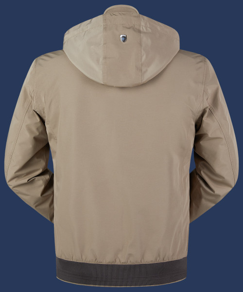 College HiDansAirTec, Sandstone/White/Bluesmoke - Wellensteyn Outlet