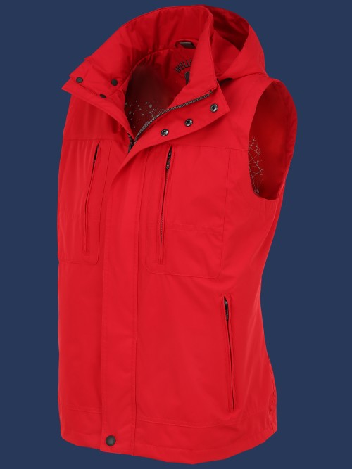 Golfweste PolyAirLite, Rot - Wellensteyn Outlet