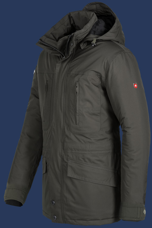 Golfjacke-Winter PolyAirLite, Darkarmy - Wellensteyn Outlet