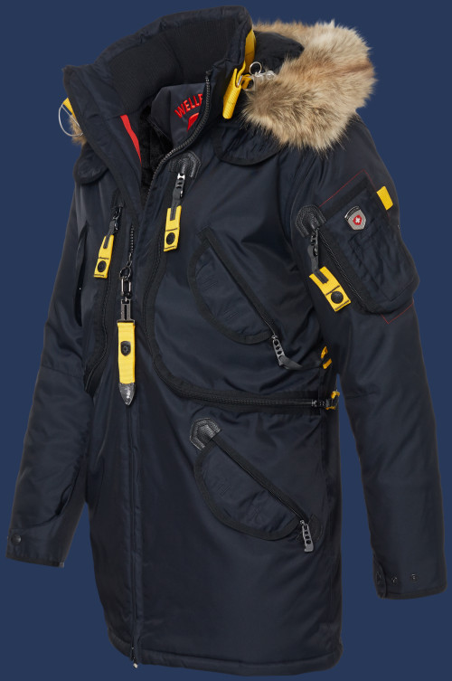 Rescue Parka RainbowAirTec, Midnightblue - Wellensteyn Outlet