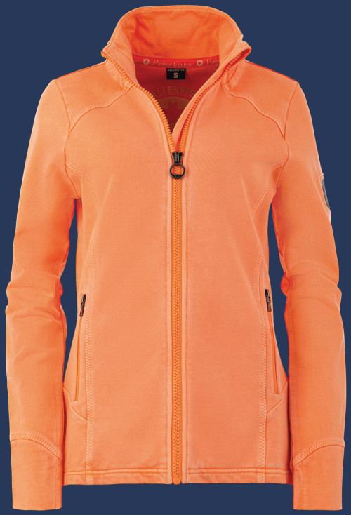 Yacht Jacket Lady French Terry 400, Neonpeach | Wellensteyn Outlet Store - Wellensteyn Outlet