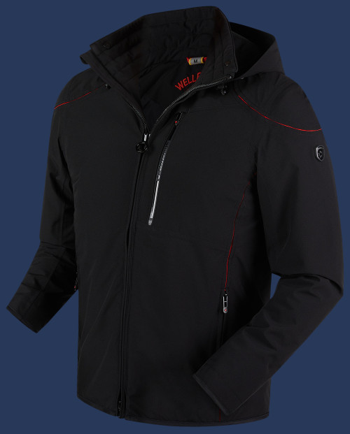 Nitrospeed FourStreAirTec, Black/Firered - Wellensteyn Outlet