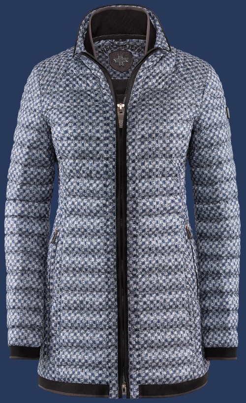 Helium Medium FloRaHiTec, Blue/Offwhite Close Up - Wellensteyn Outlet