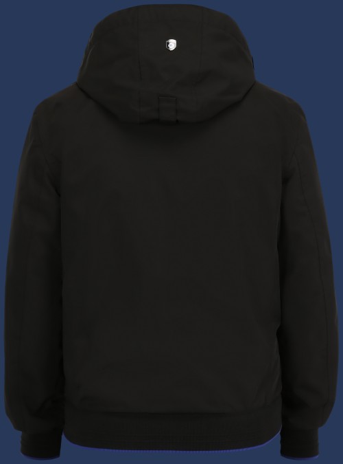 College HiDansAirTec, Black/Royalblue - Wellensteyn Outlet