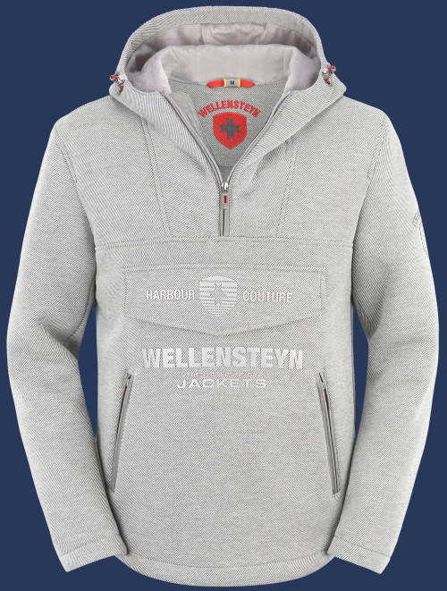 Nordcoast Men ScuWiLiHiTec, Lightsilvermelange/Red - Wellensteyn Outlet