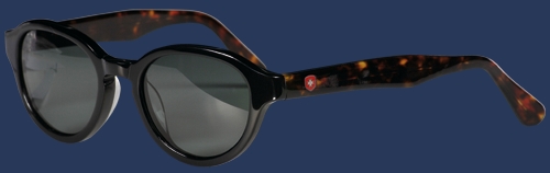 Sonnenbrille Dame Petit Acetat, Black/Havanna - Wellensteyn Outlet