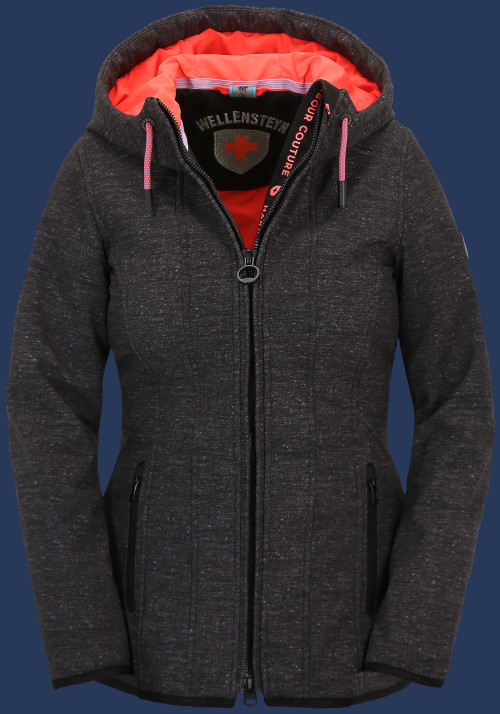 Yoga MelaMuSoftshell, Blackmelange - Wellensteyn Outlet