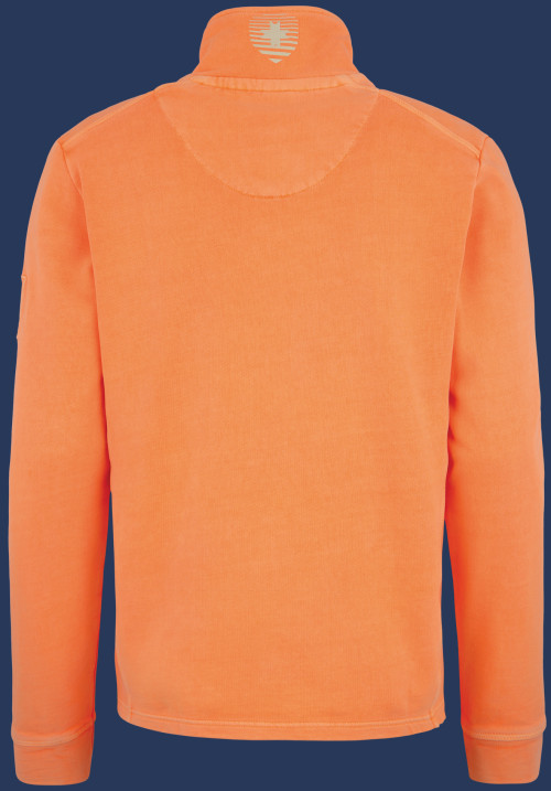 Yacht Jacket Men French Terry 400, Neonpeach - Wellensteyn Outlet