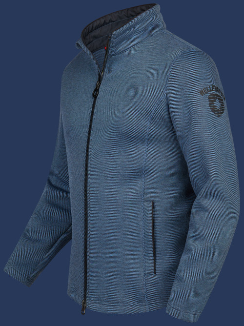 Tampa Men ScubaDotSweat, Denimmelange/Black - Wellensteyn Outlet