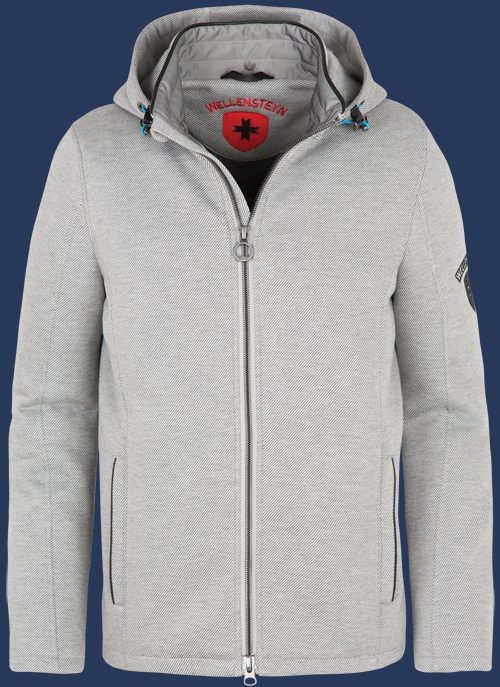 Sarasota Men ScuWiLiHiTec, Lightgreymelange/Black - Wellensteyn Outlet