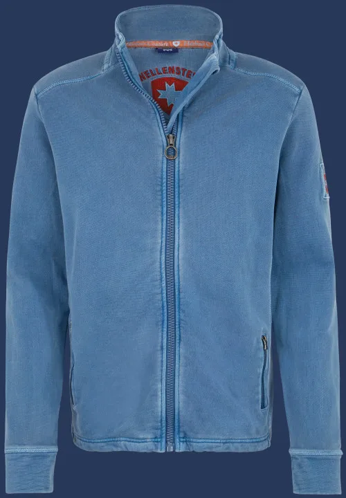 Yacht Jacket Men French Terry 400, Moonlightblue Wellensteyn Outlet Store - Main Image