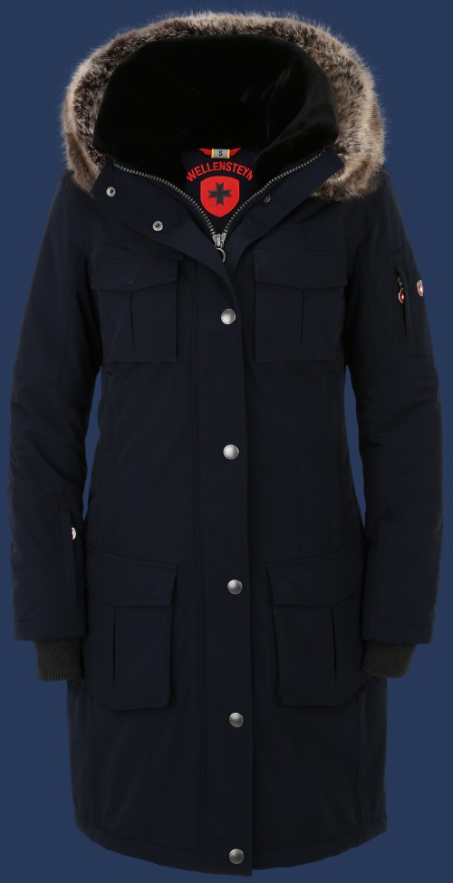 Schneezauber Long StroBoAirTec, Midnightblue - Wellensteyn Outlet