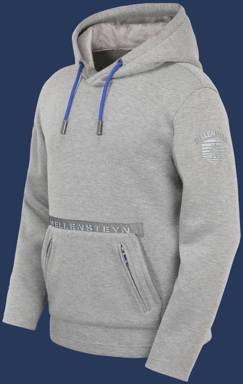 Carabella Men ScuWiLiHiTec, Lightgreymelange/Royalblue - Wellensteyn Outlet