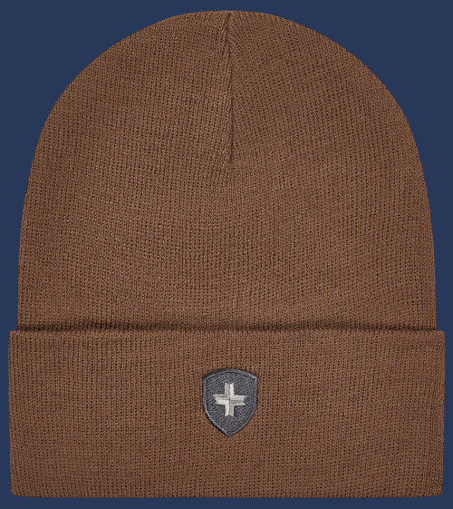 Hafenmütze Classicstrick, Khaki/Anthracite/Silver - Wellensteyn Outlet