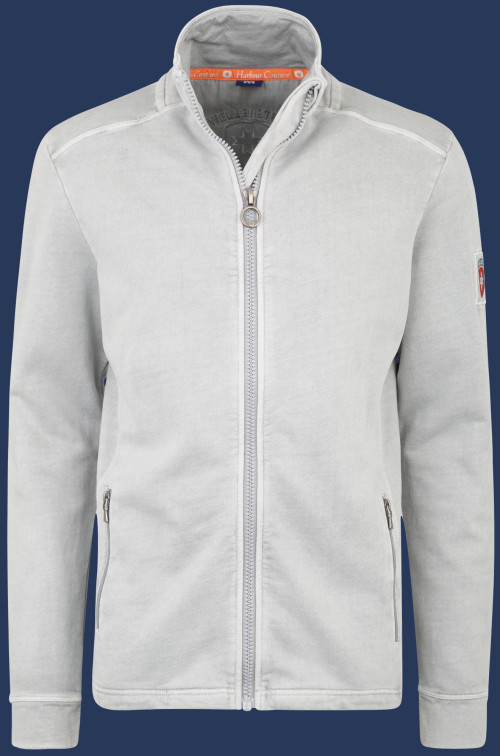 Yacht Jacket Men French Terry 400, Lightgrey | Wellensteyn Outlet Store - Wellensteyn Outlet