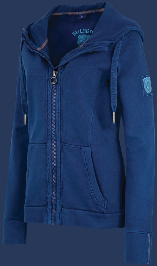 Yacht Hoodie Lady French Terry 400, Darknavy - Wellensteyn Outlet