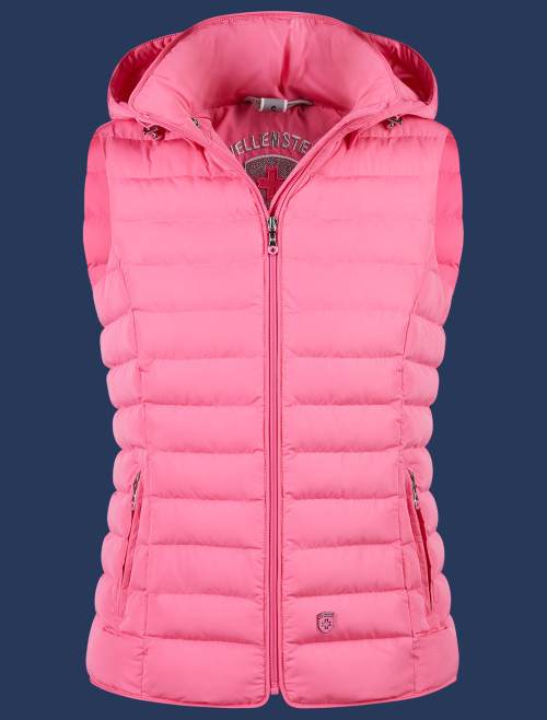 Italy Vest Hood MaLiHiTec, Pink - Wellensteyn Outlet