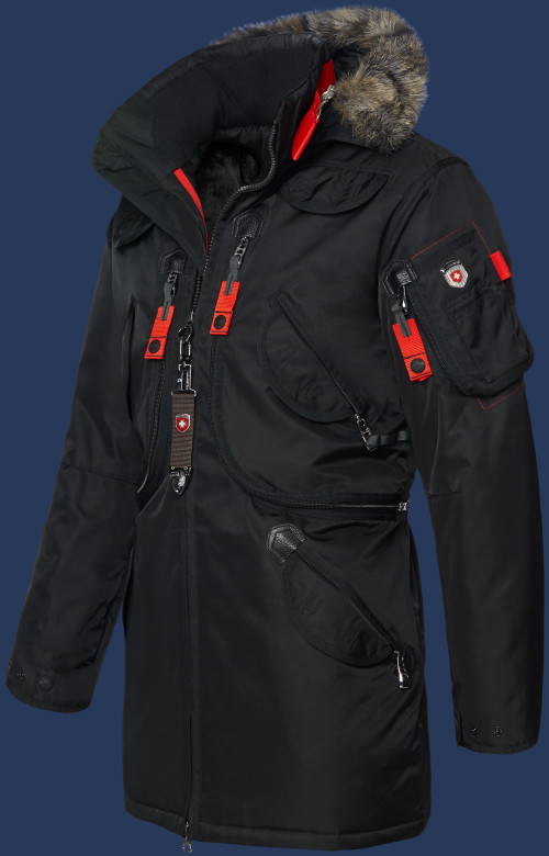 Rescue Parka RainbowAirTec, Schwarz - Wellensteyn Outlet