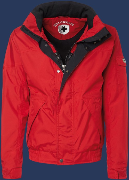 Cliffjacke-Sommer PolyAirLite, Rot - Wellensteyn Outlet