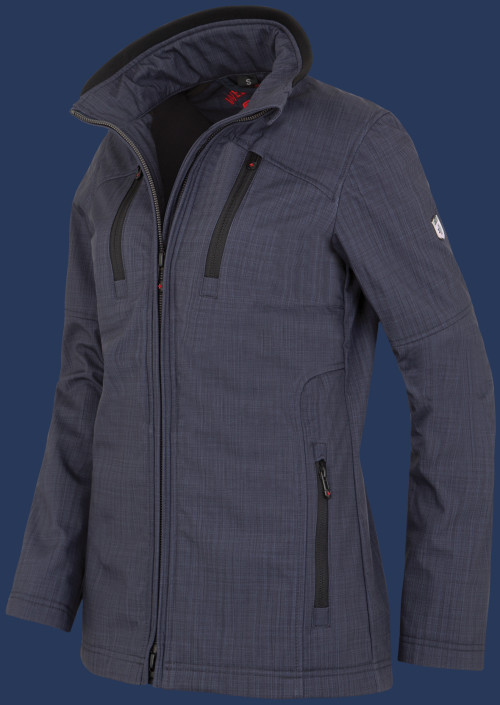 Sprinter Lady MelaCroSoftshell, Navycheck - Wellensteyn Outlet