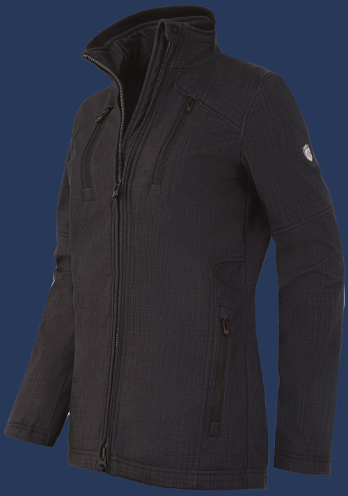 Sprinter Lady MelaCroSoftshell, Blackcheck - Wellensteyn Outlet