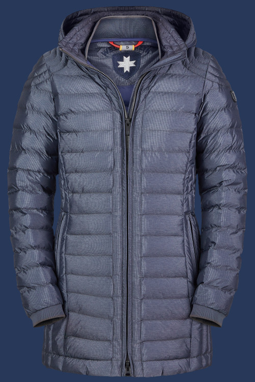 Helium Medium with Hood NiSoAirTec, Navy - Wellensteyn Outlet