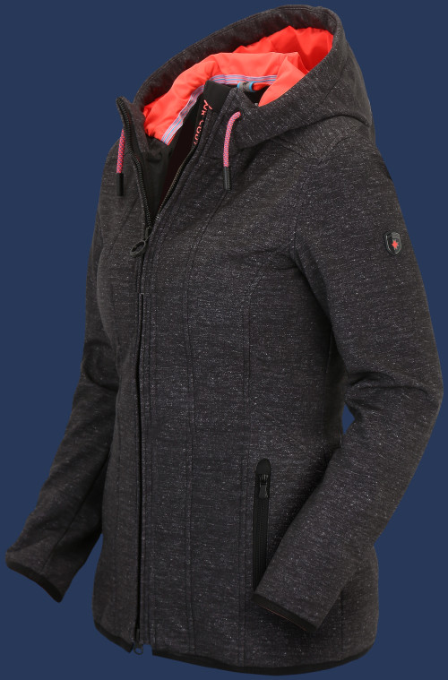 Yoga MelaMuSoftshell, Blackmelange - Wellensteyn Outlet