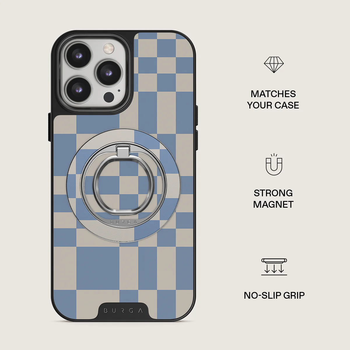 Straight A - Magnetic Ring Holder