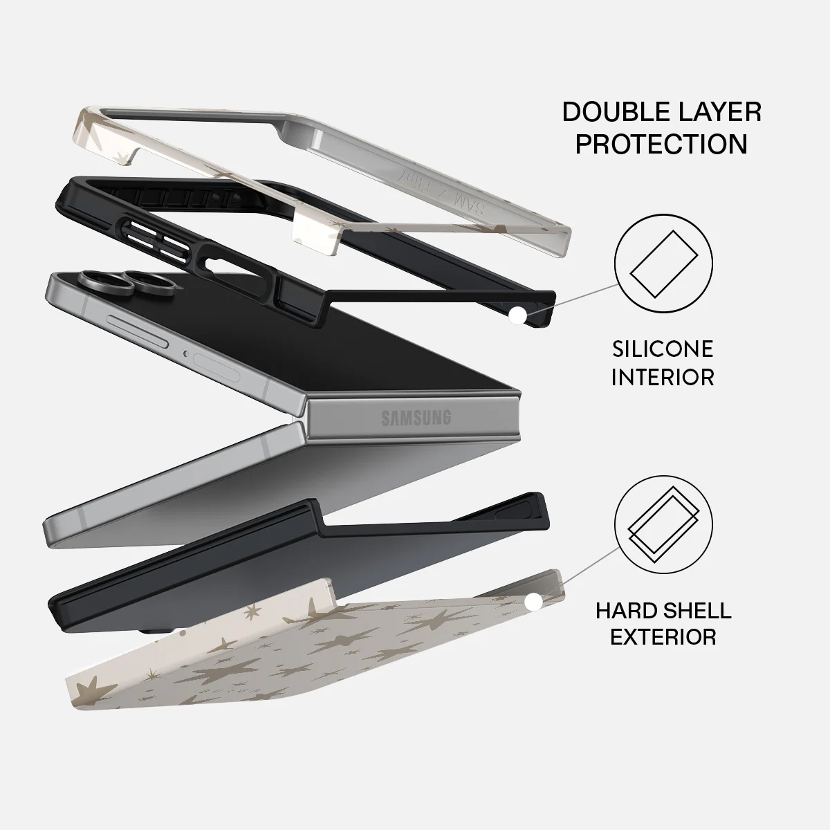 12 O'clock - Samsung Galaxy Z Flip 7 Case