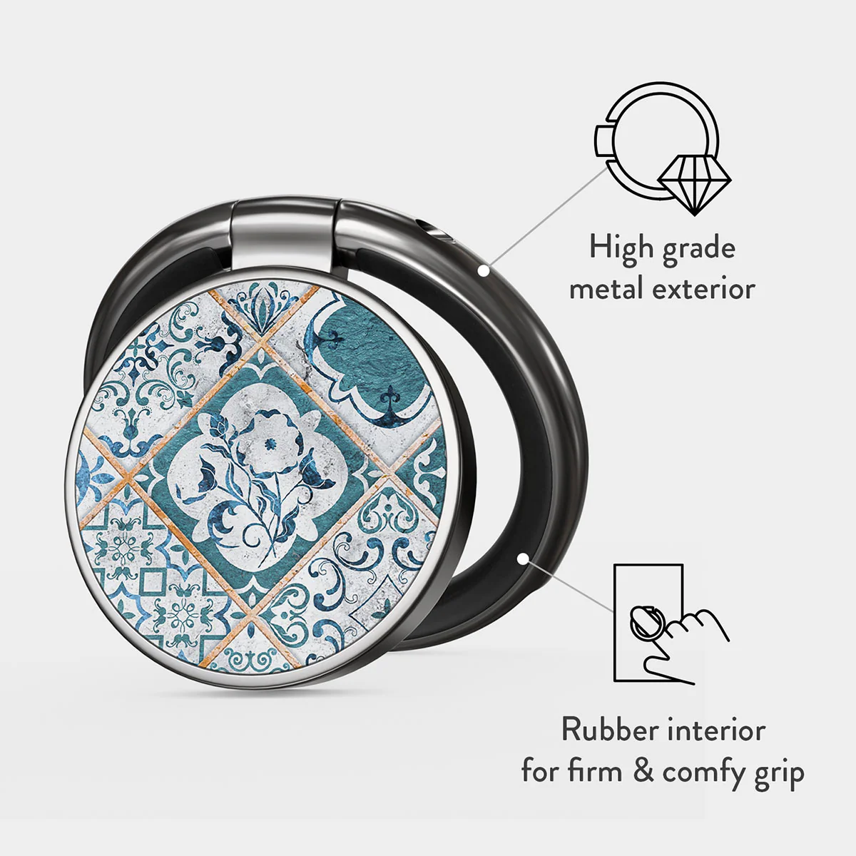 Tropical Oasis - Ornament Adhesive Ring Holder